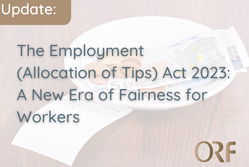 The Employment (Allocation of Tips) Act 2023